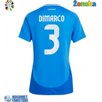 Italija Federico Dimarco #3 Domaci Dres za Ženska EP 2024 Kratak Rukav